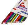 Карандаши цветные BRAUBERG PREMIUM, 18 цветов, трехгранные, грифель мягкий 3,3 мм, 181652 - Карандаши цветные
