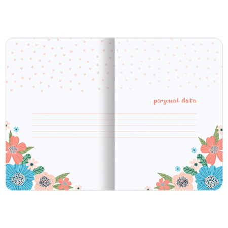 Тетради-скетчбуки 60 л. обложка SoftTouch, НАБОР 2 шт., бежевая бумага 70 г/м2, сшивка, B5 (179х250 мм), ROMANTIC, BRAUBERG, 403832 - Тетради более 60 листов