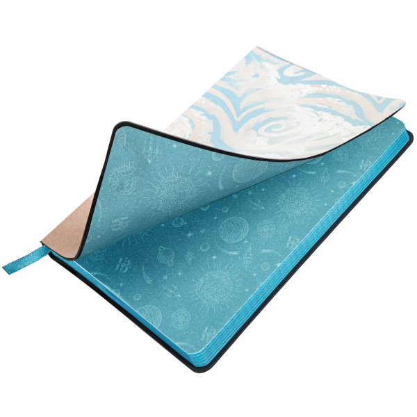 Блокнот А5 (143x210 мм), BRAUBERG VISTA "Desert", под кожу, гибкий, 80 л., 112088 - Бизнес-блокноты и бизнес-тетради