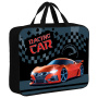 Папка на молнии с ручками BRAUBERG А4, 1 отделение, полиэстер, 80 мм, "Racing Car", 271132 - Папки-сумки с ручками
