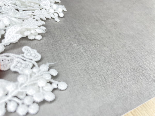 Дизайнерская бумага с односторонним тиснением лен, цвет камень, плотность 290 гр., размер 35*50 см - Дизайнерская бумага