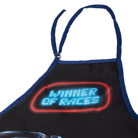 Фартук с нарукавниками для уроков труда BRAUBERG KIDS, 45x54 см, 2 кармана, "Winner of races", 271640 - Аксессуары для рисования