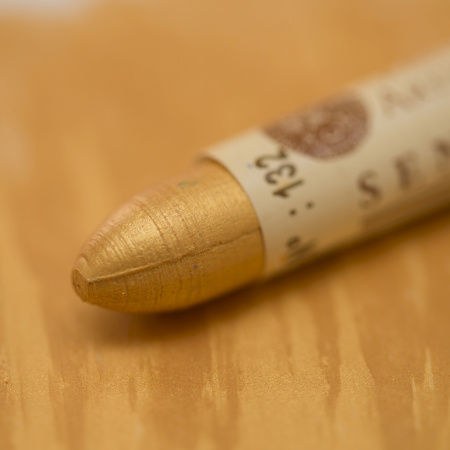 Sennelier Масляная пастель металлик, 1 шт, золотистый жемчуг