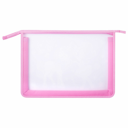 Папка для тетрадей ЮНЛАНДИЯ А4, 1 отделение, пластик, на молнии, "Little Friends", 271453 - Папки для тетрадей и уроков труда