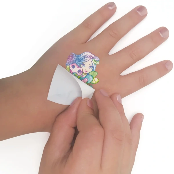 Серия Coralia: Набор для творчества - временные татуировки для девочки (3 листа) - Татуировки