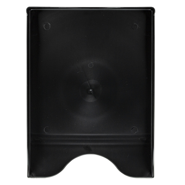 Лоток горизонтальный для бумаг BRAUBERG STYLE, 345х255х65 мм, черный, 238105, ОФ888 - Лотки горизонтальные (поддоны)