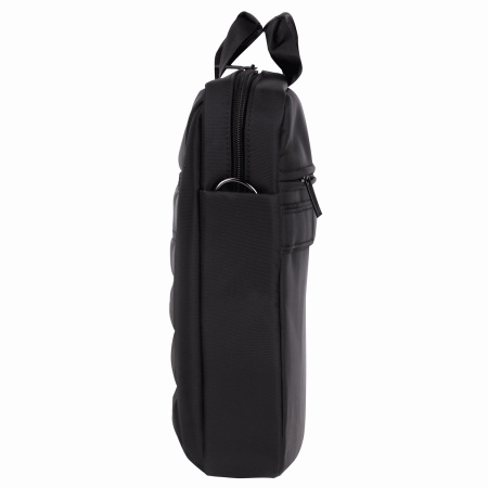 Сумка-портфель BRAUBERG с отделением для ноутбука 15-16", "Patrol", противоударная, черная, 41х29х6 см, 240504 - Сумки деловые с отделением для ноутбука и планшета