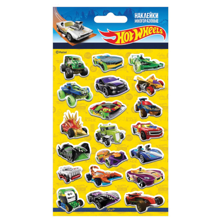 Наклейки объемные АССОРТИ, 11х20 см, PRIORITY - Наклейки