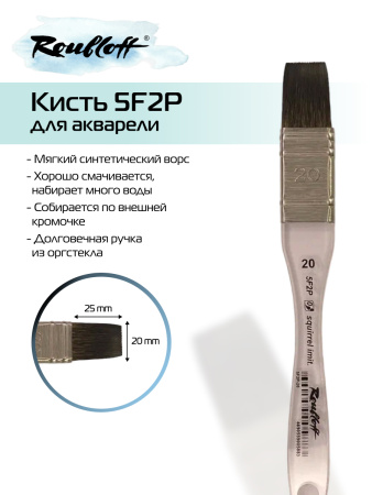 Флейц Roubloff синтетика имитация белки плоский №20 серия 5F2P