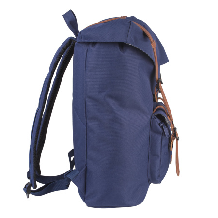 Рюкзак BRAUBERG молодежный с отделением для ноутбука, "Кантри", синий, 41х28х14 см, 227083 - Рюкзаки с отделением для ноутбука