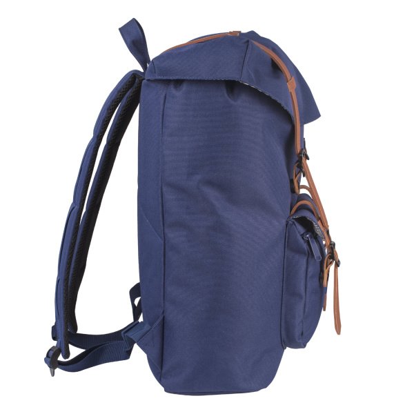 Рюкзак BRAUBERG молодежный с отделением для ноутбука, "Кантри", синий, 41х28х14 см, 227083 - Рюкзаки с отделением для ноутбука