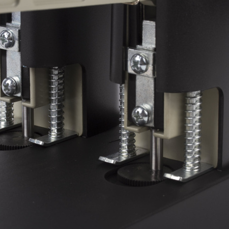 Дырокол металлический МОЩНЫЙ KW-trio, до 150 листов, черный, 952 - Дыроколы мощные