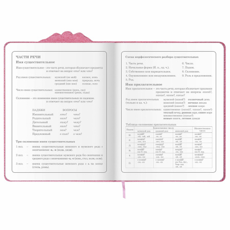 Дневник 1-4 класс 48 л., кожзам (твердая с поролоном), фигурный край, ЮНЛАНДИЯ, "РУСАЛКА", 105948 - Дневники для младших классов