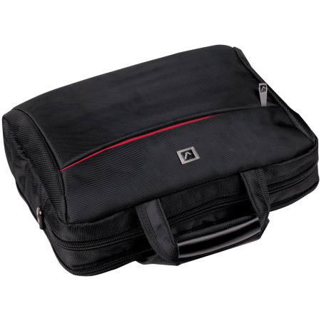 Сумка-портфель BRAUBERG с отделением для ноутбука 15-16", "Control 2", 2 отделения, черная, 41х32х10 см, 240397 - Сумки деловые с отделением для ноутбука и планшета