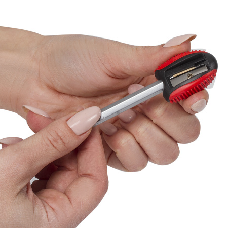 Точилка BRAUBERG "Space Neon", пластиковая, корпус ассорти, 228434 - Точилки ручные