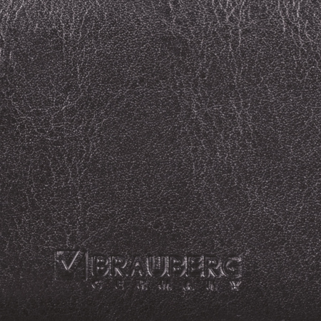 Визитница однорядная BRAUBERG "Imperial", на 20 визиток, под гладкую кожу, черная, 232291 - Визитницы и кредитницы однорядные карманные