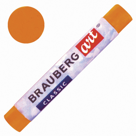 Пастель сухая художественная BRAUBERG ART CLASSIC, 24 цвета, круглое сечение, 181454 - Пастель художественная в наборах