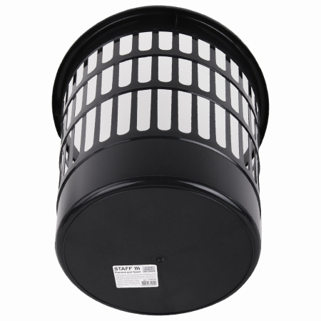 Корзина для бумаг STAFF "Basic" сетчатая, 9 л, черная, 237915 - Корзины для бумаг