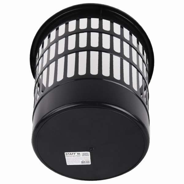 Корзина для бумаг STAFF "Basic" сетчатая, 9 л, черная, 237915 - Корзины для бумаг