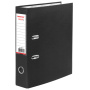 Папка-регистратор ОФИСМАГ с арочным механизмом, покрытие из ПВХ, 75 мм, черная, 225748 - Папки-регистраторы с арочным механизмом