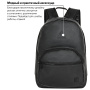Рюкзак BRAUBERG молодежный, с отделением для ноутбука, "Урбан", искусственная кожа, черный, 42х30х15 см, 227084 - Рюкзаки с отделением для ноутбука