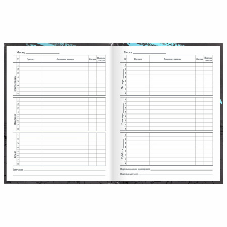 Дневник 1-11 класс 40 л., твердый, BRAUBERG, глянцевая ламинация, "Байк", 106614 - Дневники универсальные