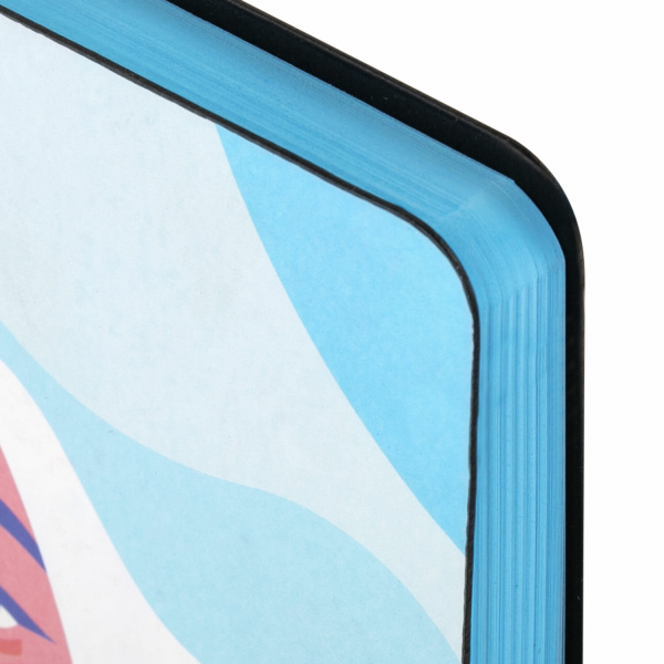 Ежедневник недатированный А5 (138х213 мм), BRAUBERG VISTA, под кожу, гибкий, 136 л., "Enigma", 111989 - Ежедневники с покрытием "под кожу и ткань"