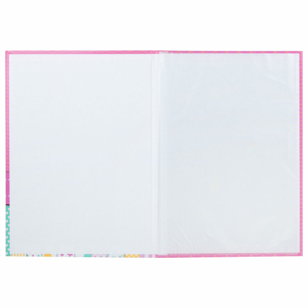 Папка адресная ламинированная "СВИДЕТЕЛЬСТВО О РОЖДЕНИИ", А4, для девочки, STAFF "Profit", 129587 - Папки адресные