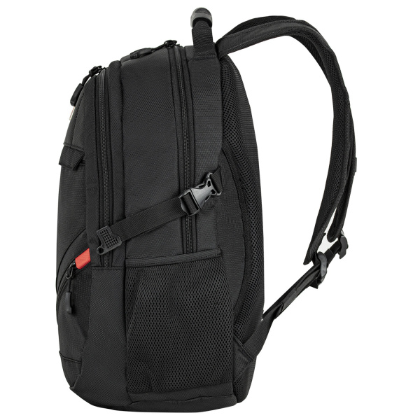 Рюкзак GERMANIUM "S-01" универсальный, с отделением для ноутбука, влагостойкий, черный, 47х32х20 см, 226947 - Рюкзаки с отделением для ноутбука