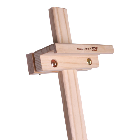 Мольберт напольный из сосны Лира, 170х55х70 см, высота холста до 107 см, BRAUBERG ART CLASSIC, 192260 - Мольберты