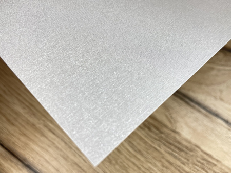 Дизайнерская бумага Gmund цвет Silver Pigments, плотность 290 гр., размер 33*34 см - Дизайнерская бумага