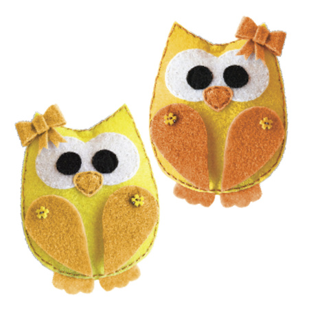 Цветной фетр для творчества, А4, ОСТРОВ СОКРОВИЩ, 5 листов, 5 цветов, толщина 2 мм, оттенки желтого, 660639 - Фетр