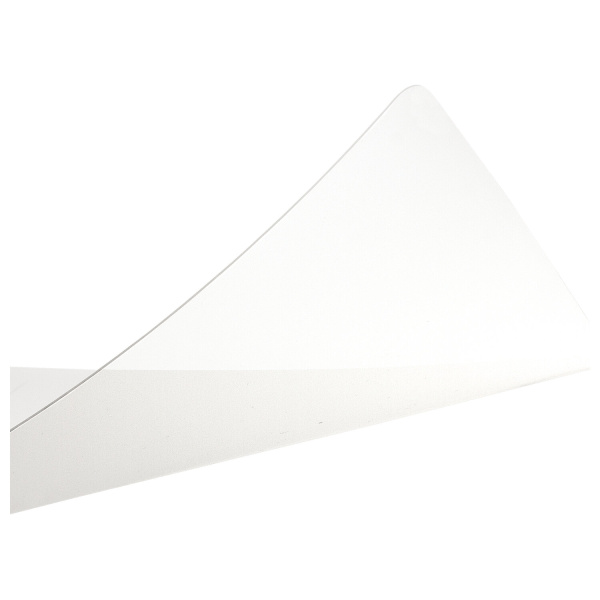 Коврик-подкладка настольный сверхпрочный 600х1200 мм, прозрачный, 0,8 мм, BRAUBERG, 238302, 1308061200 - Коврики настольные