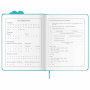 Дневник 1-4 класс 48 л., кожзам (твердая с поролоном), фигурный край, фольга, ЮНЛАНДИЯ, "Unicorn", 106183 - Дневники для младших классов