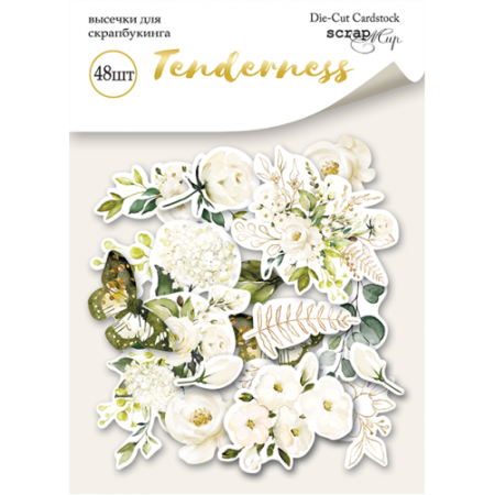 Набор высечек для скрапбукинга "Tenderness" 51 шт от Scrapmir