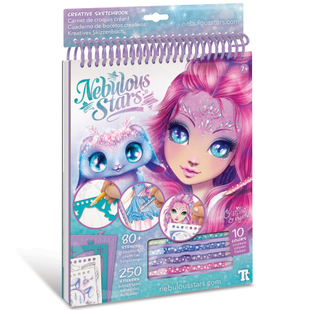 Серия Space: Раскраска для девочек Cristalia