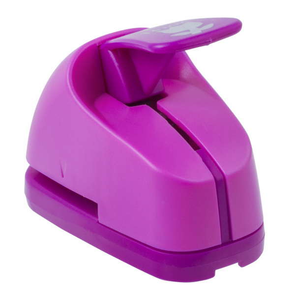 Дырокол фигурный "Тюльпан", диаметр вырезной фигуры 16 мм, ОСТРОВ СОКРОВИЩ, 227158 - Дыроколы фигурные для творчества