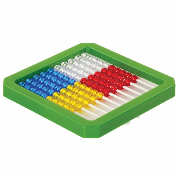 Счеты детские ПИФАГОР "Учись считать!", 160х160 мм, 105857 - Счетные палочки и счеты