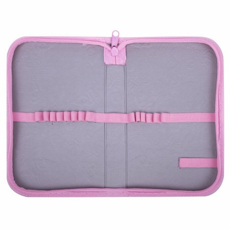 Пенал ПИФАГОР, 1 отделение, ламинированный картон, 19х11 см, "Lovely Bunny", 271501 - Пеналы каркасные