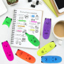 Текстовыделитель мини BRAUBERG KIDS "CUTE CATS NEON", АССОРТИ В ПЛАСТИКОВОЙ БАНКЕ, 1-5 мм, 152433 - Текстовыделители