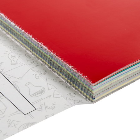 Картон цветной А4 МЕЛОВАННЫЙ EXTRA, 48 листов 12 цветов, склейка, BRAUBERG, 200х290 мм, 113552 - Цветной и белый картон