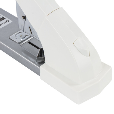 Степлер ЭНЕРГОСБЕРЕГАЮЩИЙ МОЩНЫЙ №24/6-23/24 BRAUBERG "Easy Press", до 200 листов, БЕЗ УСИЛИЙ, 227719 - Степлеры мощные