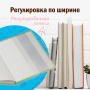 Обложки КОМПЛЕКТ 10 шт., для учебников, ЮНЛАНДИЯ, ПВХ, универсальные, 100 мкм, 233х450 мм, 229314 - Обложки для книг, тетрадей и журналов