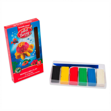 Набор школьных принадлежностей в подарочной коробке ERICH KRAUSE, 43 предмета, 45413 - Наборы первоклассников