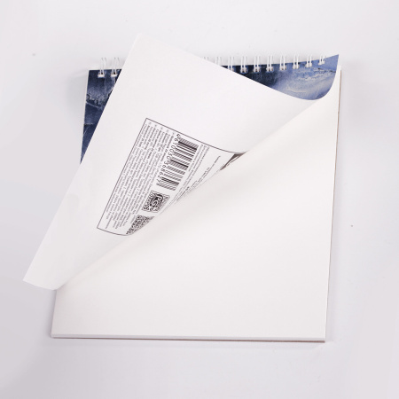 Скетчбук, каменная бумага 245 г/м2, 170х195 мм, 20 л., гребень, подложка, холодная фольга, "Мрамор", 98627 - Альбомы, скетчбуки и бумага для графики и эскизов