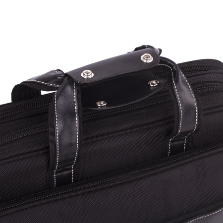 Сумка-портфель BRAUBERG с отделением для ноутбука 15-16", "Carbon", 2 отделения, графит, 41х31х13 см, 240509 - Сумки деловые с отделением для ноутбука и планшета