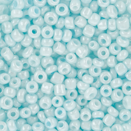 Бисер "Zlatka" 11/0, голубой №0967, 5 уп по 10 гр