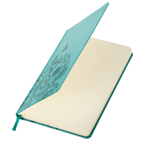 Блокнот А5 (148х218 мм), BRAUBERG "Feelings", 128 л., кожзаменитель с тиснением, линия, ассорти, 125237 - Бизнес-блокноты и бизнес-тетради