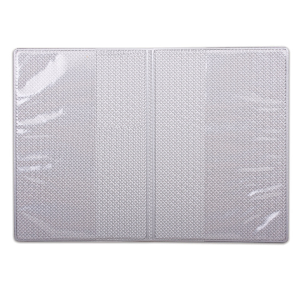 Обложка для паспорта с гербом, ПВХ, печать золотом, синяя, ДПС, 2203.В-101 - Обложки для паспорта