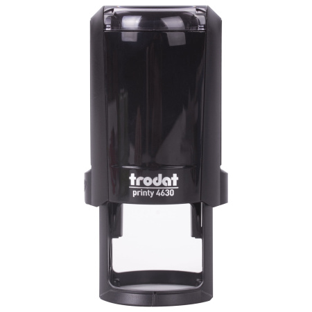 Оснастка для печатей, оттиск D=30 мм, синий, TRODAT 4630 PRINTY 4.0, подушка в комплекте, 80357 - Оснастки для печатей